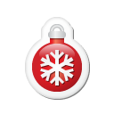 Christmas Tree Red Ball Icon